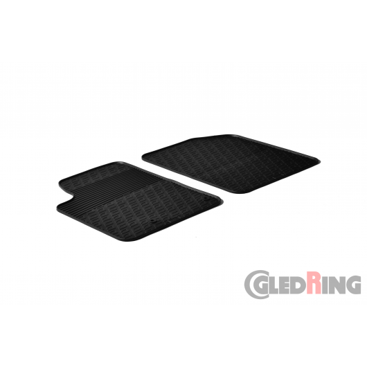 Original Gledring Passform Gummimatten 2 Tlg.-Fixing - Citroen Berlingo Cargo